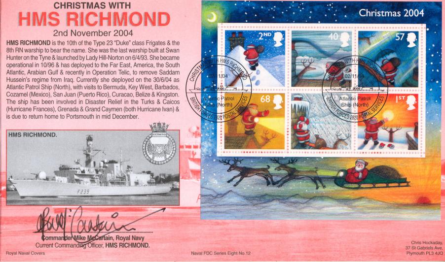 2004 (11) Christmas (M/S) - RNCG Official (30 Only)