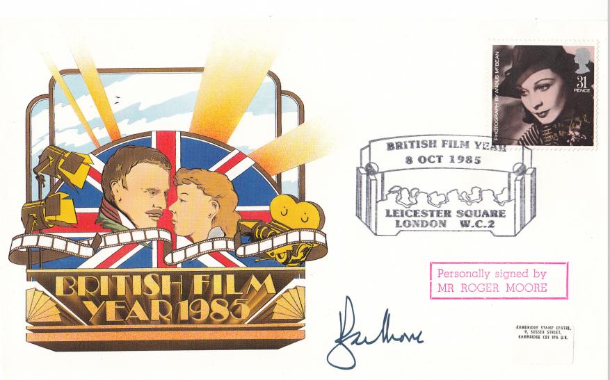 1985 (10) Films - Cambridge 'Charity' Special - Signed ROGER MOORE