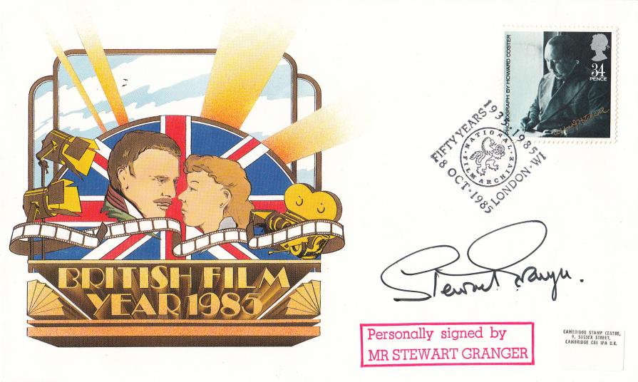 1985 (10) Films - Cambridge 'Charity' Special - Signed STEWART GRANGER