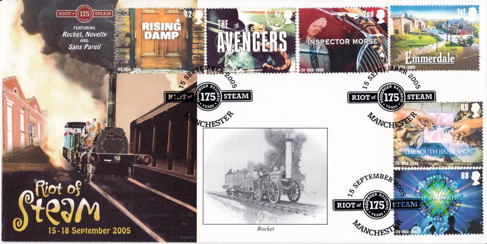 2005 (09) Classic ITV - Dawn Riot of Steam (The Rocket) Official (50 Only)
