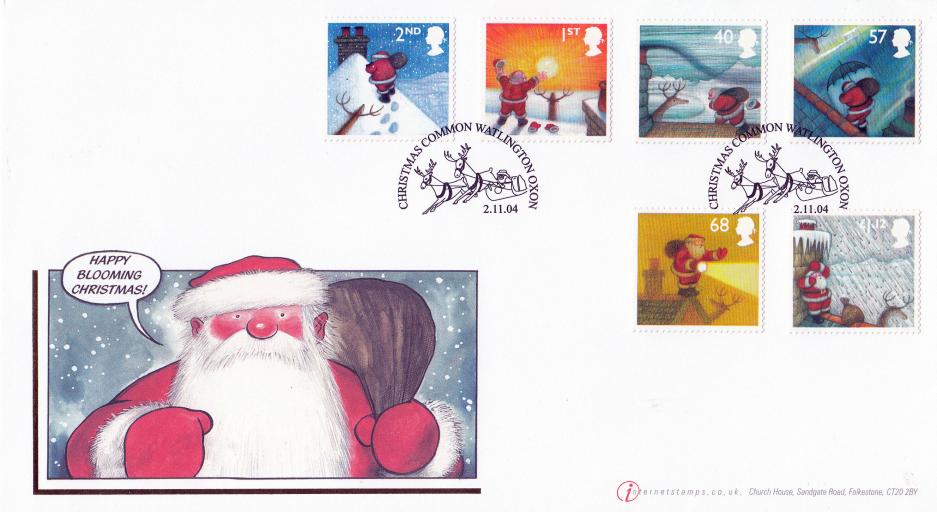 2004 (11) Christmas (Stamps) - Internet Official - Only 10 Produced