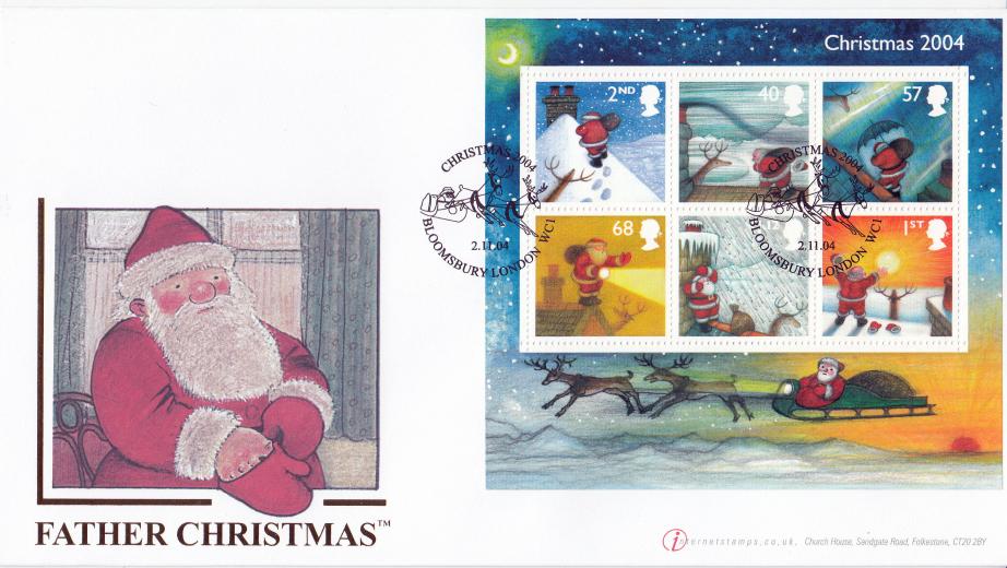 2004 (11) Christmas (M/S) - Internet Official - Only 10 Produced