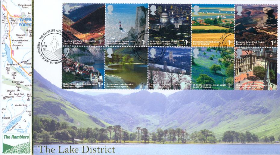 2006 (02) England - Internet (The Lake District) Official - With FULL SET