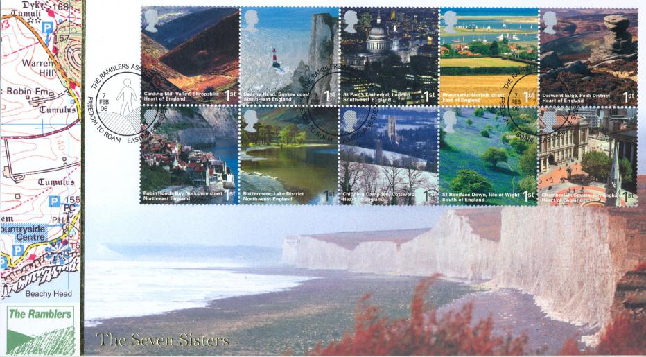 2006 (02) England - Internet (The Seven Sisters) Official - With FULL SET