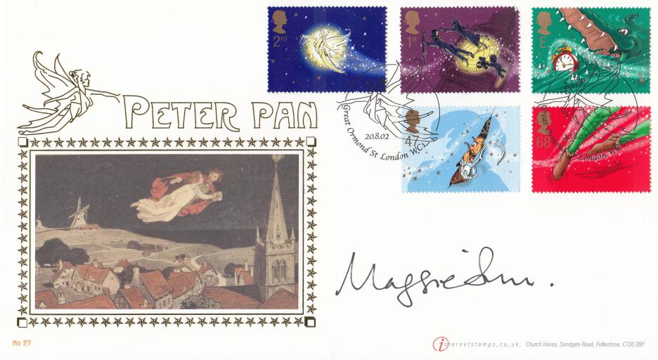 2002 (08) Peter Pan - Internet Official - Signed by Dame Maggie Smith