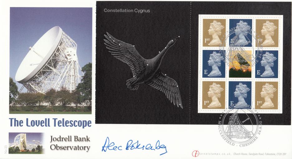2002 (09) Astronomy PSB (Cygnus Pane) - Internet Official - Signed by Prof Alexander Boksenberg