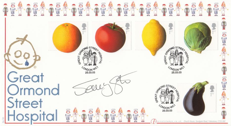 2003 (03) Fun Fruit & Veg - Internet Official - Signed by Jenny Agutter