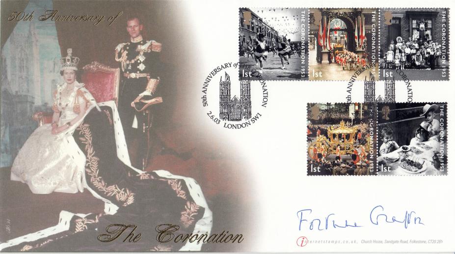 2003 (06) Coronation - Internet Official - Signed by the Duchess of Grafton