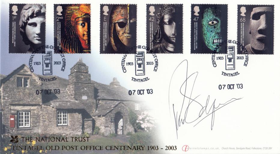 2003 (10) British Museum - Internet Official - Signed by Philip Schofield