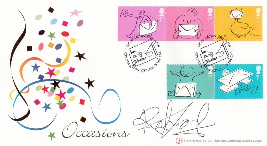 2004 (02) Occasions - Internet Official - Signed by Robert Lindsay