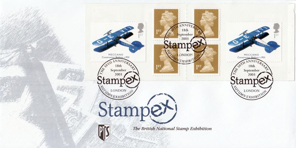 2003 (09) Transports of Delight (NVI Book) - Stampex Official (Exhibition) H/S