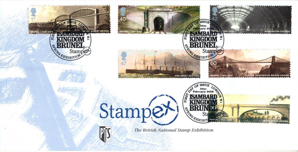 2006 (02) Brunel (Stamps) - Stampex Official (Stamp Issue H/S)