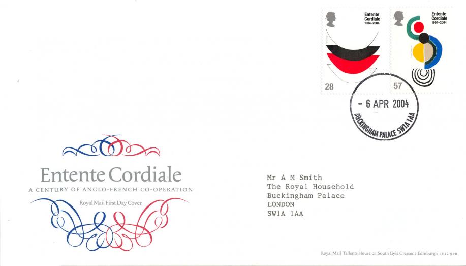 2004 (04) Entente Cordiale - RM - Buckingham Palace CDS