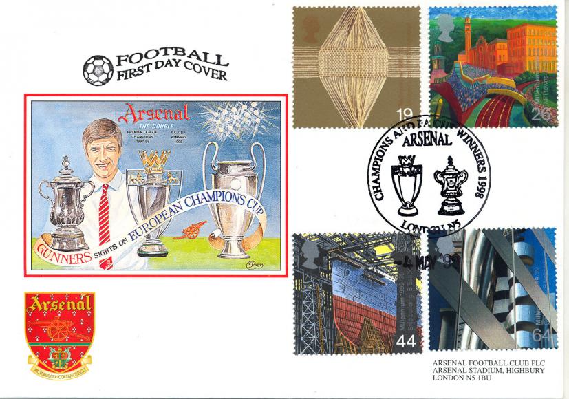 1999 (05) Workers - Dawn 'Arsenal' Champions and FA Cup Winners Official (20 Produced)