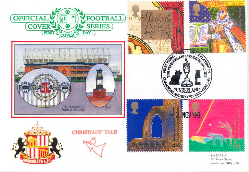 1999 (11) Christians - Dawn 'Sunderland AFC' Stadium of Light Official (30 Produced)