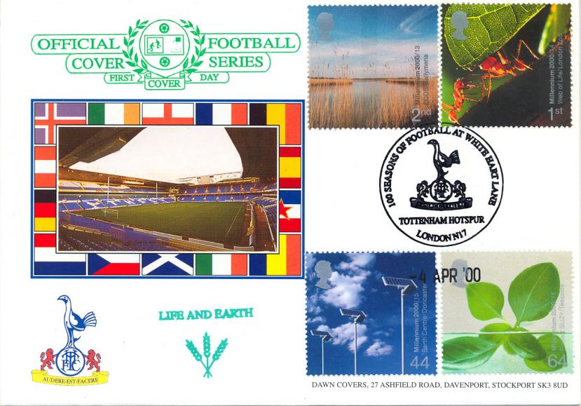 2000 (04) Life and Earth - Dawn 'Tottenham Hotspur' White Hart Lane Official (30 Produced)