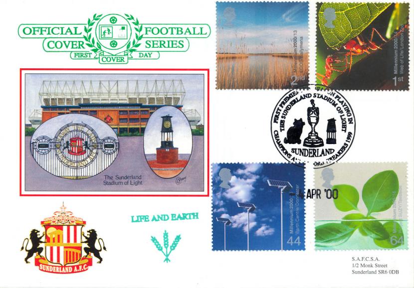 2000 (04) Life and Earth - Dawn 'Sunderland AFC 'Stadium of Light Official (30 Produced)