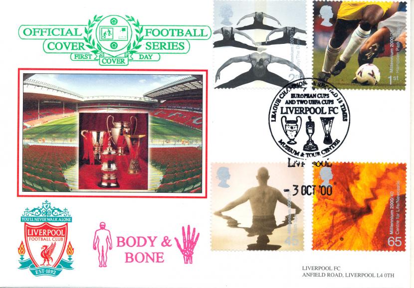 2000 (10) Body & Bone - Dawn 'Liverpool' League Champions 18 Times Official (35 Produced)