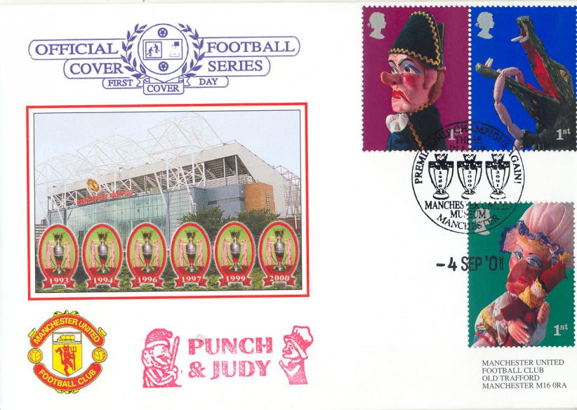2001 (09) Puppets (Pr) - Dawn 'Manchester United' Three Premiership Championships In A Row Official (40 Produced)