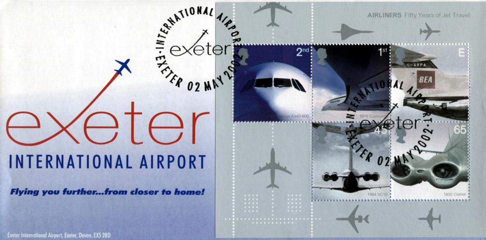 2002 (05) Airliners (M/S) - Richard Howe Exeter Airport Official