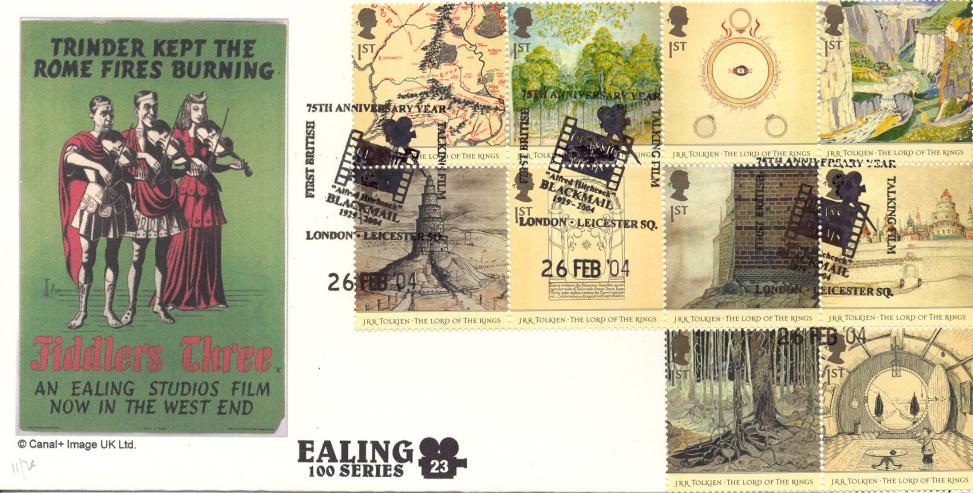 2004 (02) Lord Of The Rings - Cambridge Ealing 100 Series 'Fiddlers Three' Official
