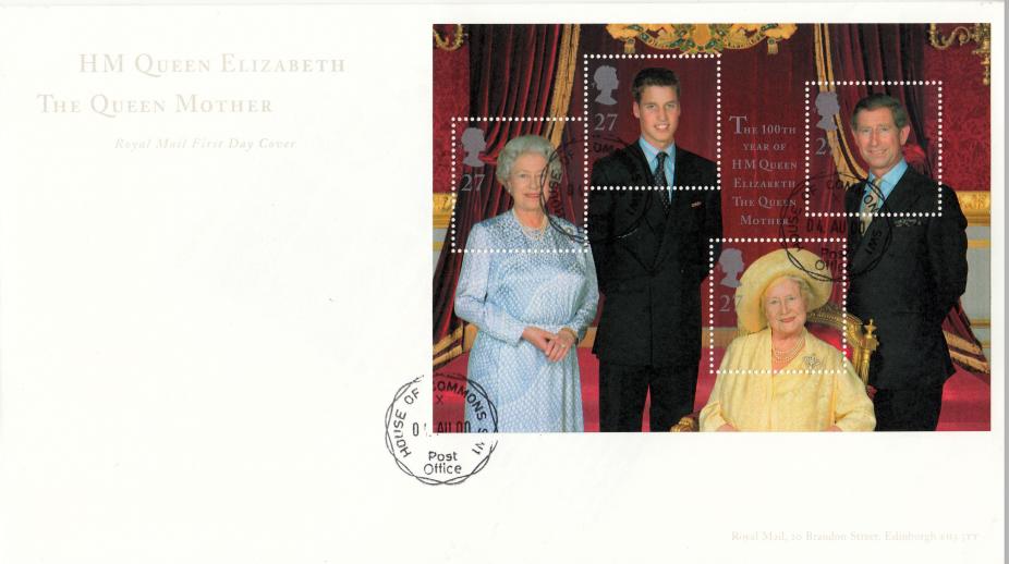 2000 (08) Queen Mother - RM - House of Commons 'Operational' CDS