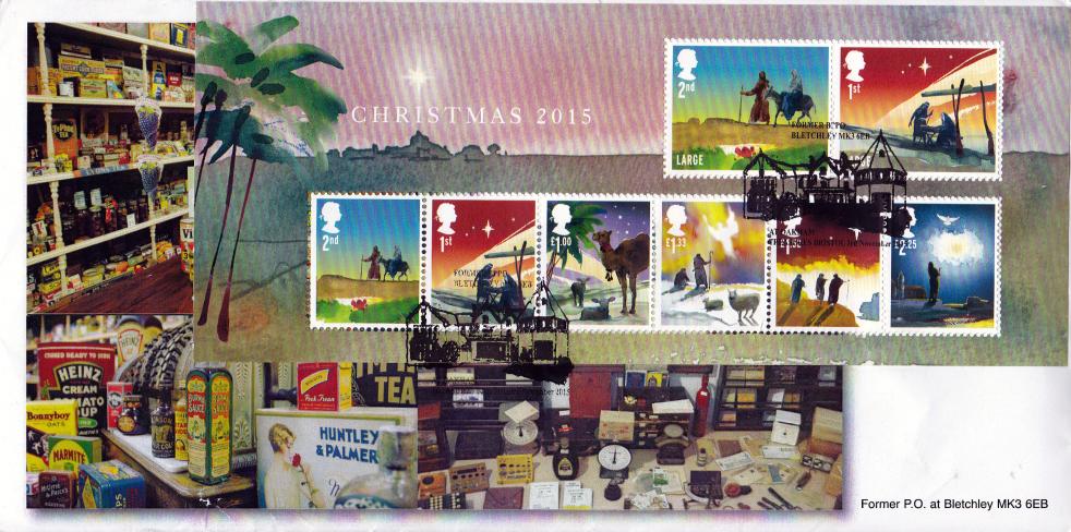 2015 (11) Christmas (M/S) - John Chapman (Bletchley Park) Official