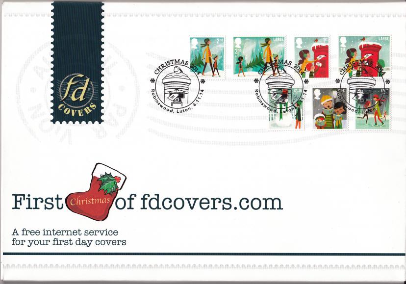 2014 (11) Christmas (Stamps) - FDCovers Promotional FDC 'Pack'