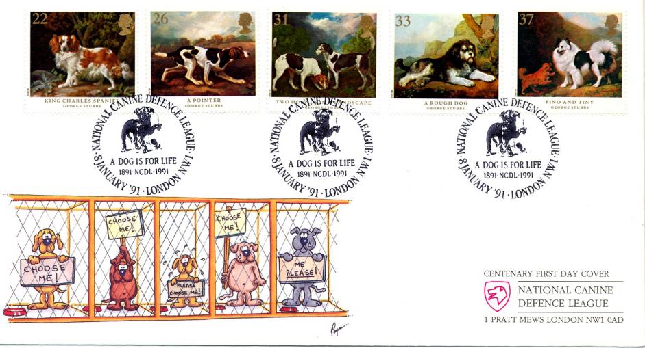 1991 (01) Dogs - Covercraft NCDL Official