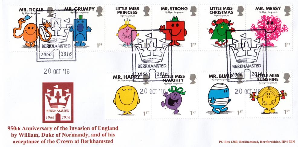 2016 (10) Mr Men & Little Miss - 'White Lion Society' Official (15 Produced)