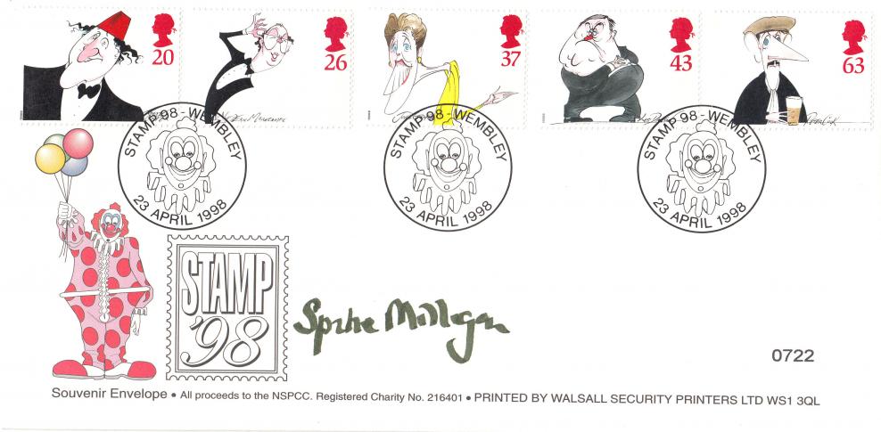 1998 (04) Comedians - Walsall Securities Official - Signed by Spike Milligan