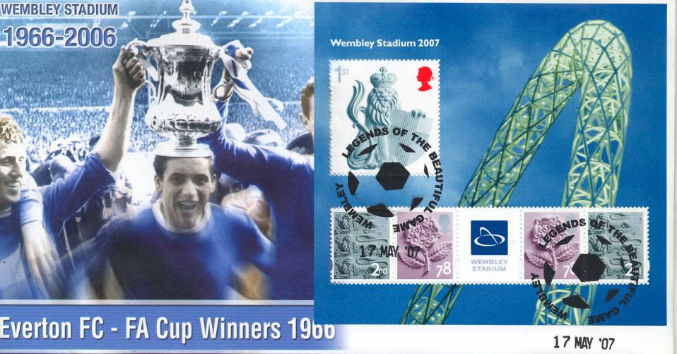 2007 (05) Wembley Stadium M/S - Scott Official - Only 30 Produced!