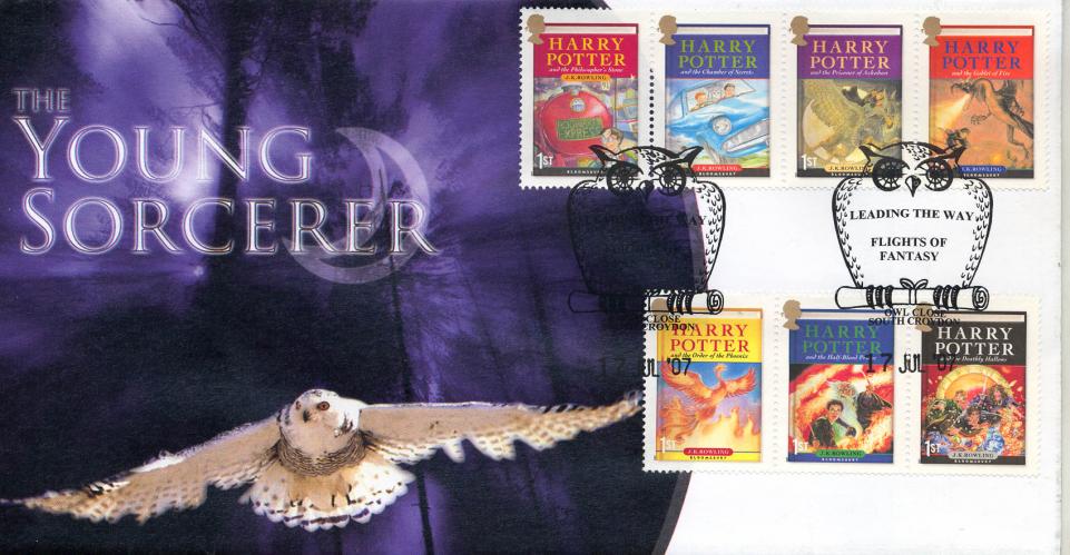 2007 (07) Harry Potter - Scott (Stamps On Their M/S Official) - Only 23 Produced !