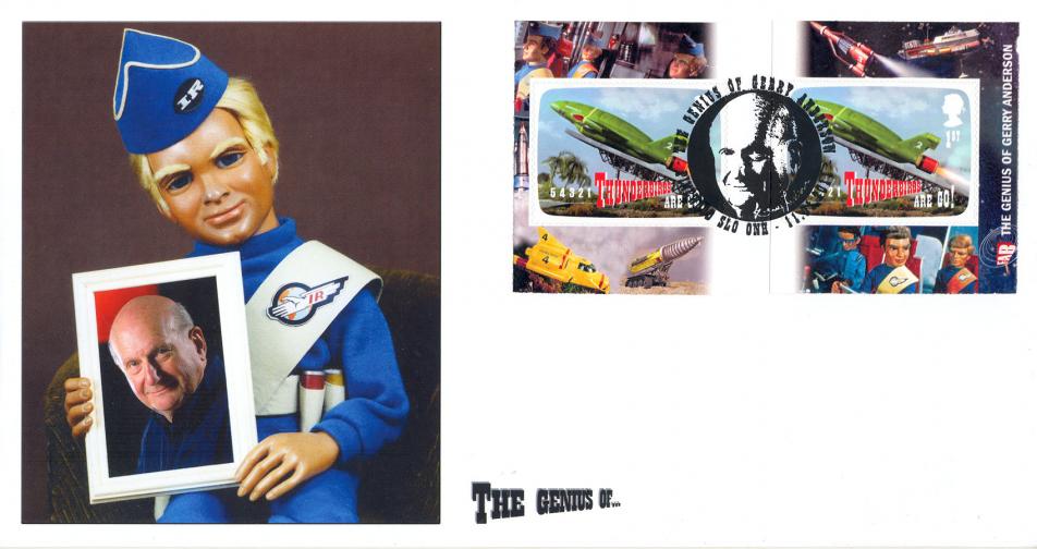 2011 (01) Gerry Anderson NVI Book - Steven Scott (Gerry Portrait) Official - Only 10 Produced !