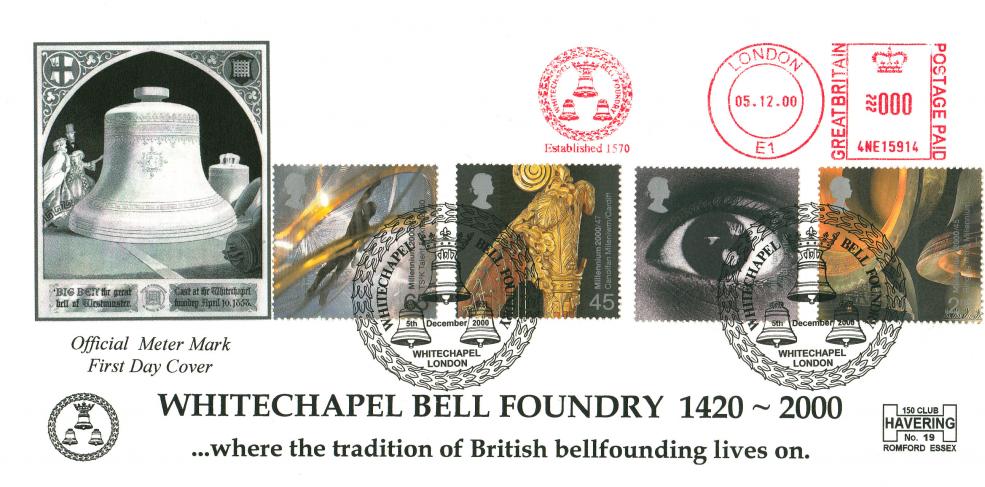 2000 (12) Sound & Vision - Havering Whitechapel Bell Foundry Official - Whitechapel Bell Foundry Meter Mark