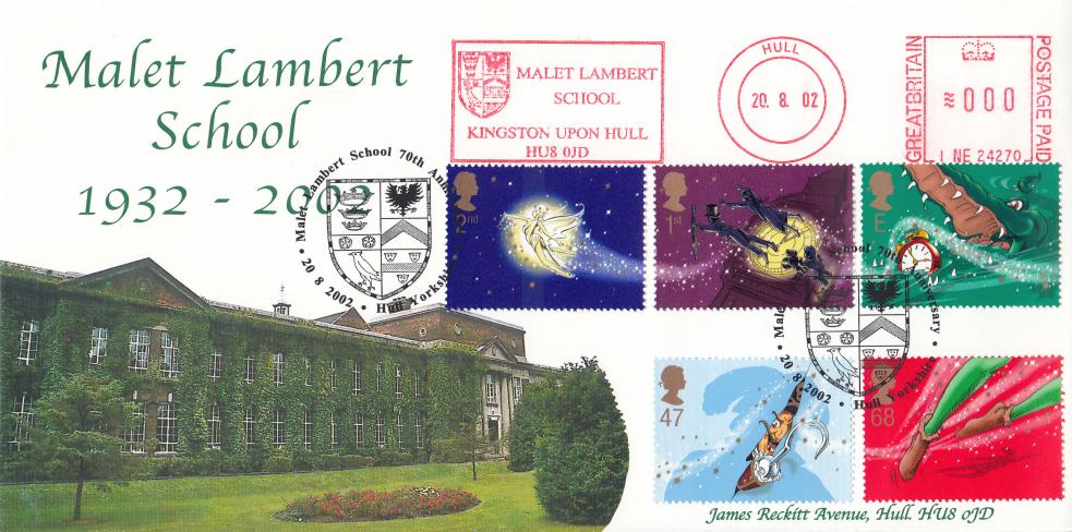 2002 (08) Peter Pan - John Bryan Malet Lambert School Official - Malet Lambert School Meter Mark