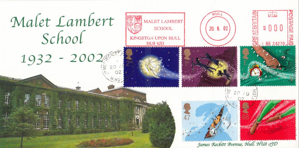 2002 (08) Peter Pan - John Bryan Malet Lambert School Official - James Reckitt Ave CDS - Malet Lambert School Meter Mark