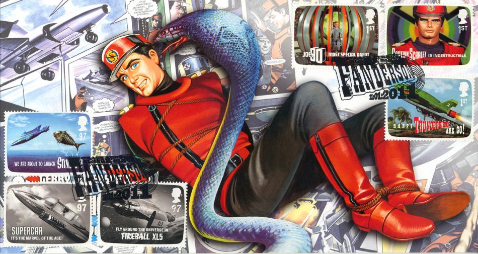 2011 (01) Gerry Anderson - Steven Scott (Fanderson) FULL SET Official (Captain Scarlet)