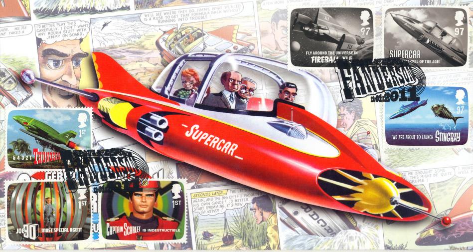 2011 (01) Gerry Anderson - Steven Scott (Fanderson) FULL SET Official (Supercar)