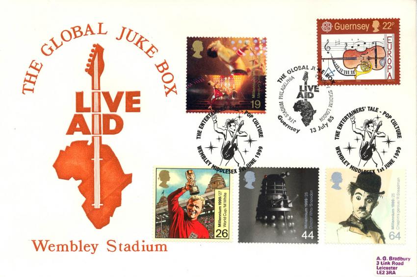 1999 (06) Entertainers - Bradbury Live Aid Official