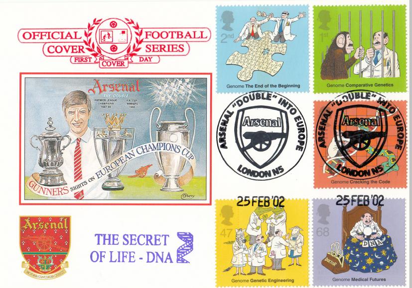 2003 (02) DNA - Dawn 'Arsenal' Official - With ONE YEAR EARLY DATE ERROR