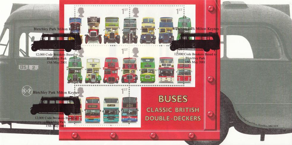 2001 (05) Buses (M/S) - Bletchley Park (Codebreakers Green Bus) Official