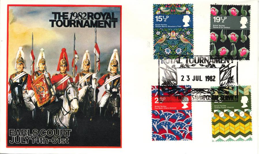 1982 (07) Textiles - Forces Royal Tournament BF1840PS Official