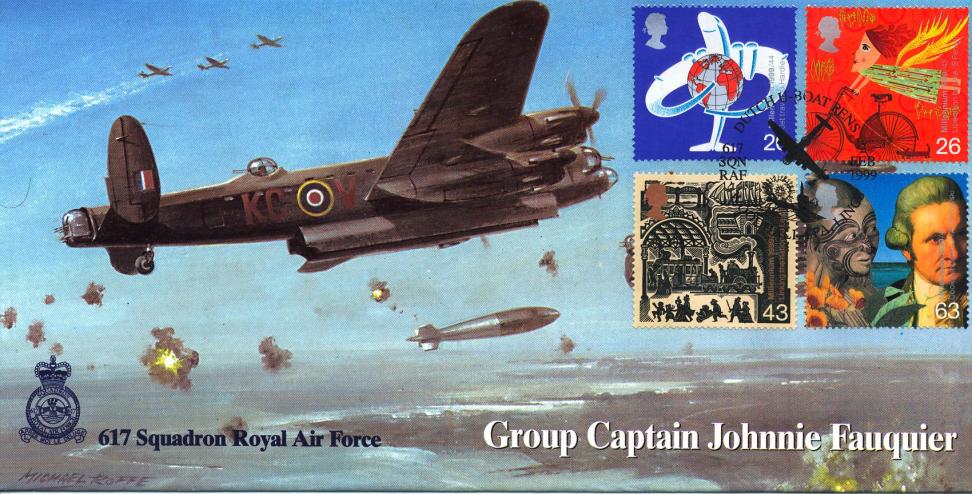 1999 (02) Travellers - Cambridge Stamp Centre 617 Squadron Dutch U Boat Pens Official