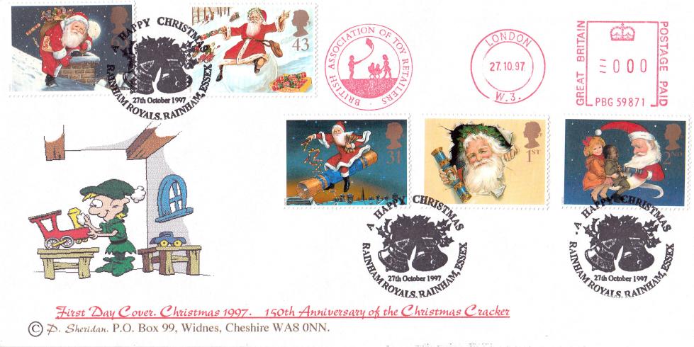 1997 (10) Christmas - Sheridan 'Special' - Rainham Royals H/S - Association of Toy Retailers Meter Mark