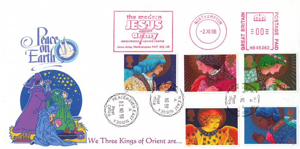 1998 (11) Christmas - Sheridan 'Special' - Peacehaven CDS - The Modern Jesus Army Meter Mark