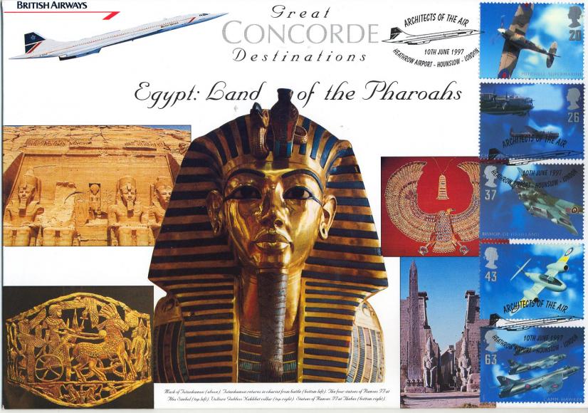 1997 (06) Architects Of The Air - Cambridge 'Land Of The Pharoahs' Concorde Official