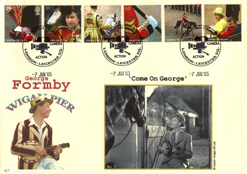 2005 (06) Trooping The Colour (Stamps) - Cambridge George Formby 'Wigan Pier' Official - Just 15 produced !