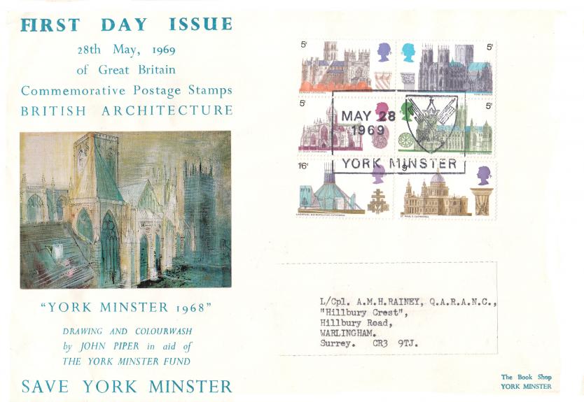 1969 (05) Cathedrals - York Minster Cathedral Official