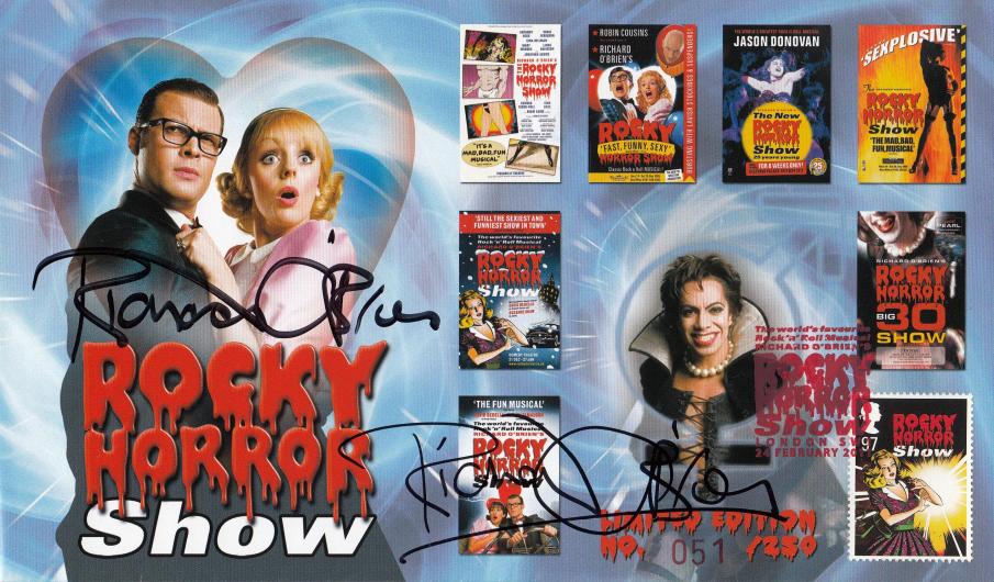 2011 (02) Musicals - Scott 'Rocky Horror Show' Official (s) - Signed by the shows star Richard O'Brien (Twice) !